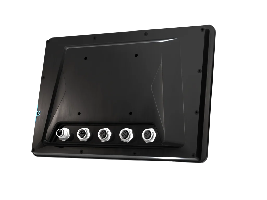 Achterkant van de X Series panel pc